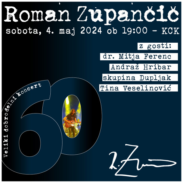 Roman Zupancic KCK dobrodelni koncert